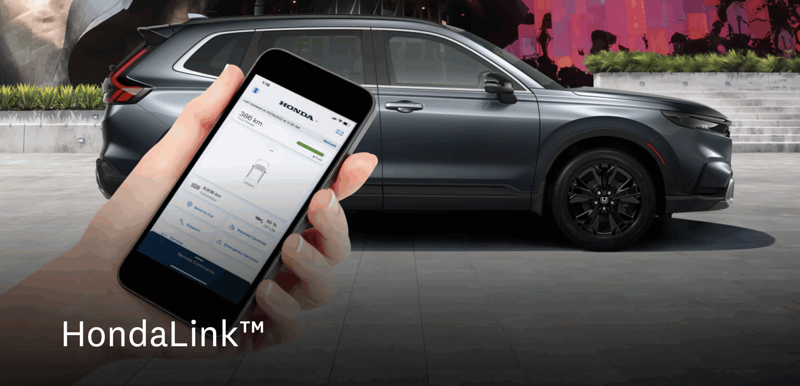 Stay connected to your Honda, wherever life takes you!